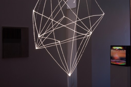 Installation view, Mark Cullen, Gillian lawler and Gorden Cheung.